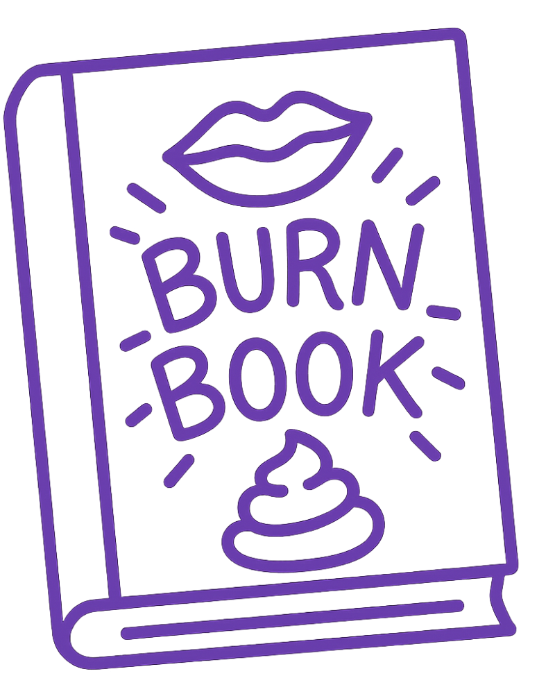 Burn book icon